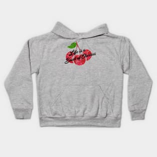 Life is a Bowl of Cherries Kids Hoodie